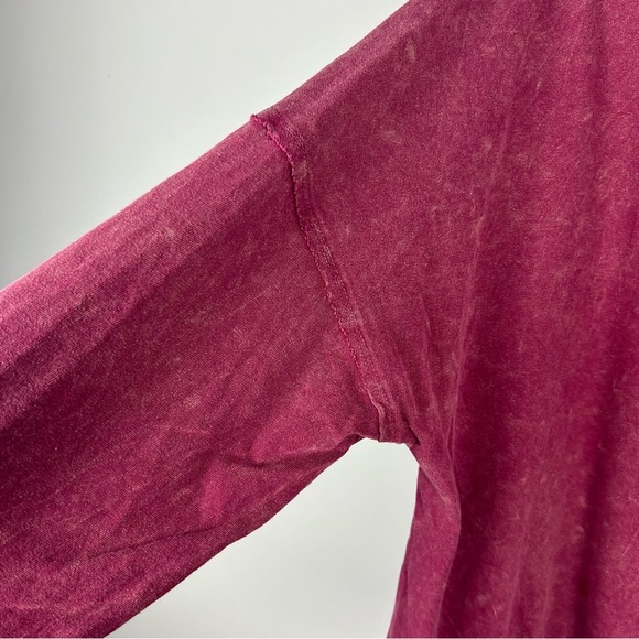 Free People We The Free 213 Pullover Tee Sweet Myrtle Size Small - Picture 10 of 11